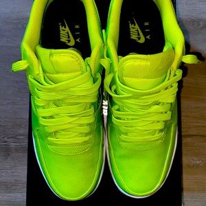 Nike Neon Green Athletic Shoes